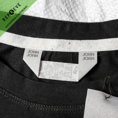 Etiquetas de poliester reciclado para roupas john-john