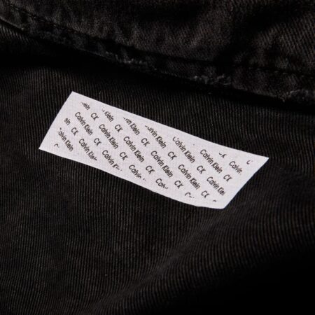 Etiqueta termocolante personalizada para roupa jeans calvin klein