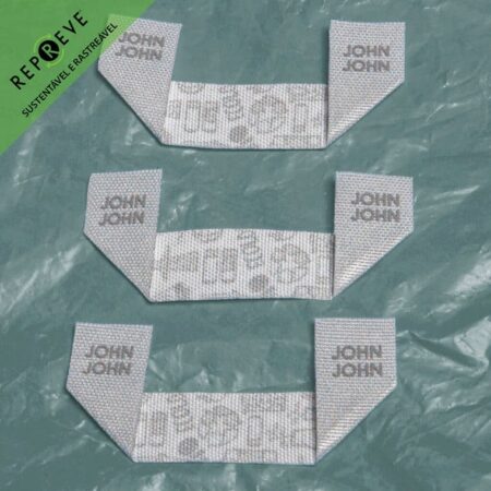 Etiquetas de tecido reciclado para roupas john-john